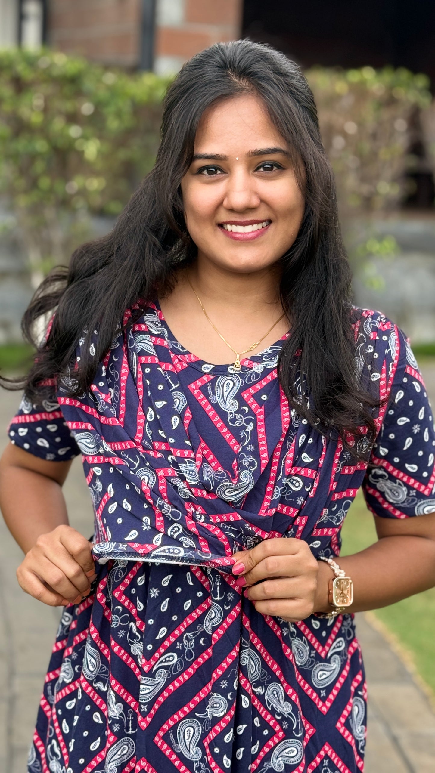 Navy Lati (Zipless Maternity)