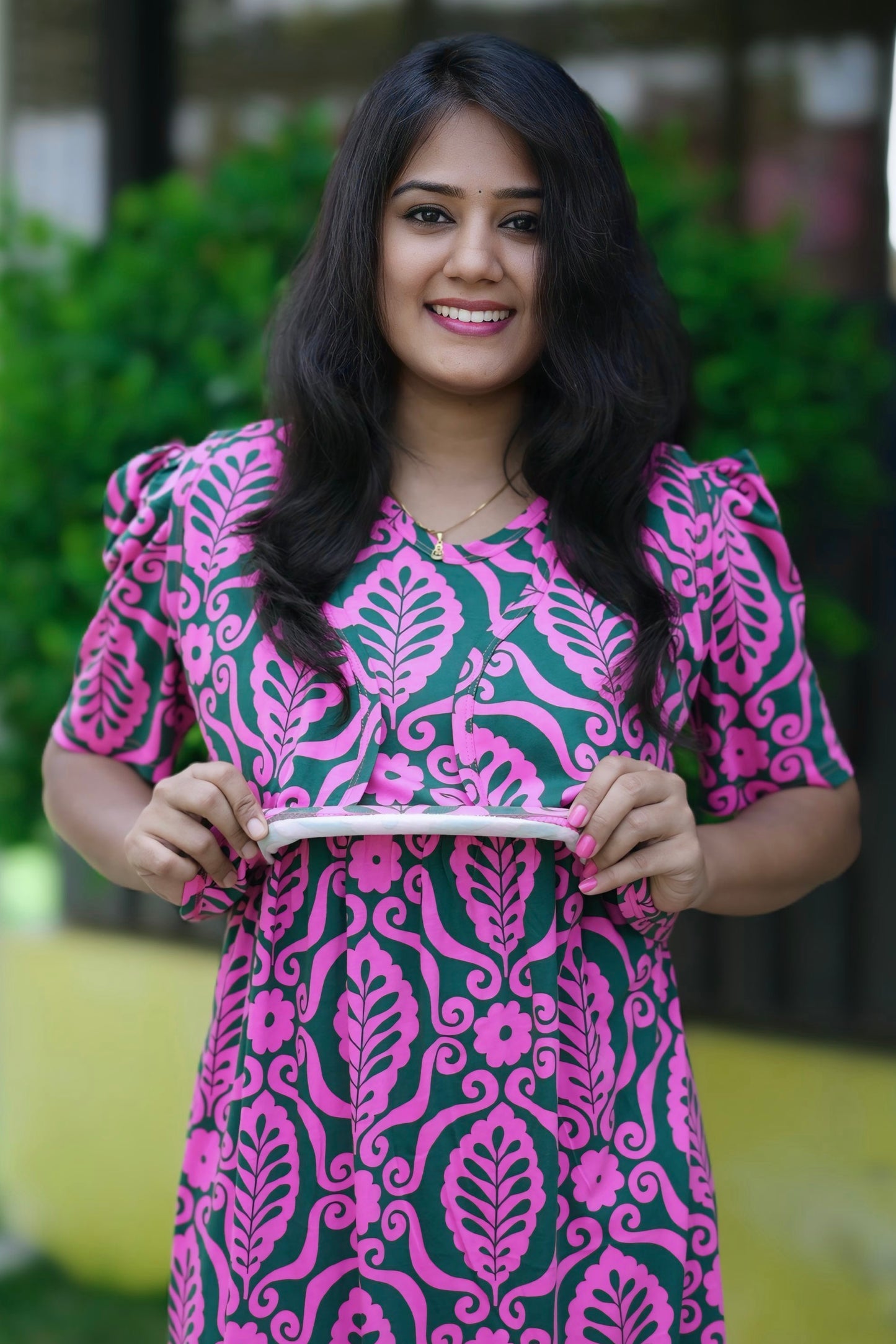 MATERNITY REMOVABLE COAT (PinkFable)