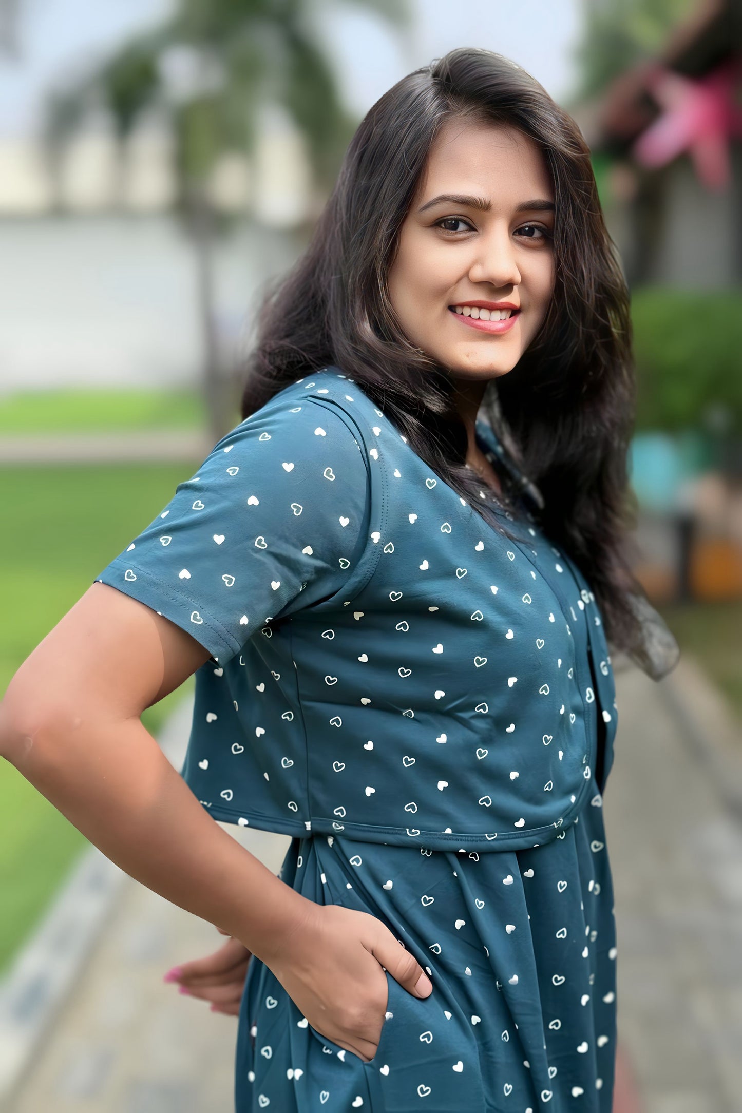 Heartsy (CASUAL LOUNGEWEAR COAT)