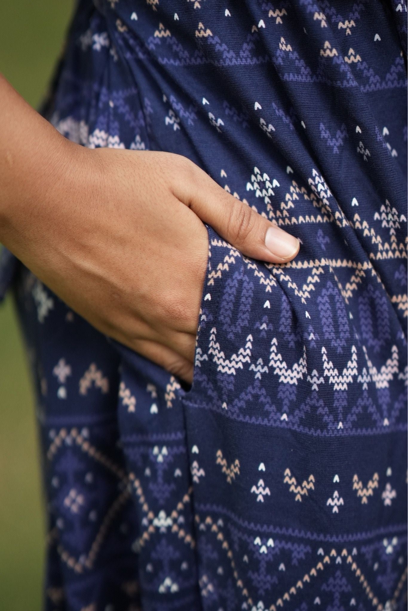 Royal Indigo  (Zipless Maternity)