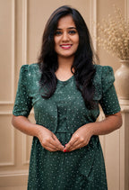 MATERNITY ATTACHED COAT (Evergreen)