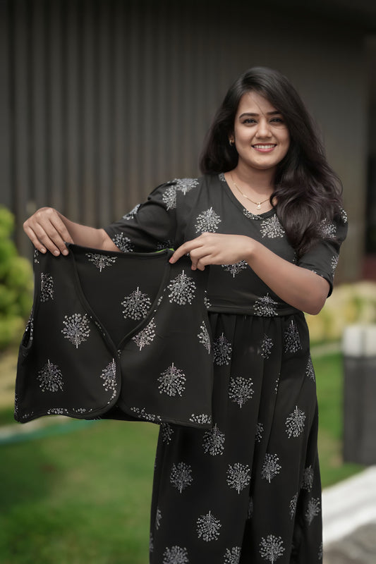 MATERNITY REMOVABLE COAT (Opulence)