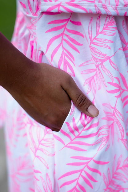 MATERNITY ATTACHED COAT (Rosé)