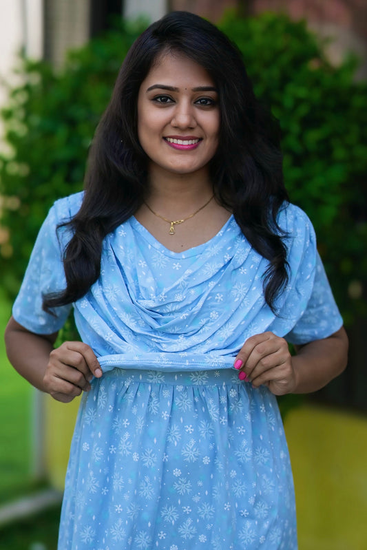 Glaciera (Zipless Maternity Shawl)