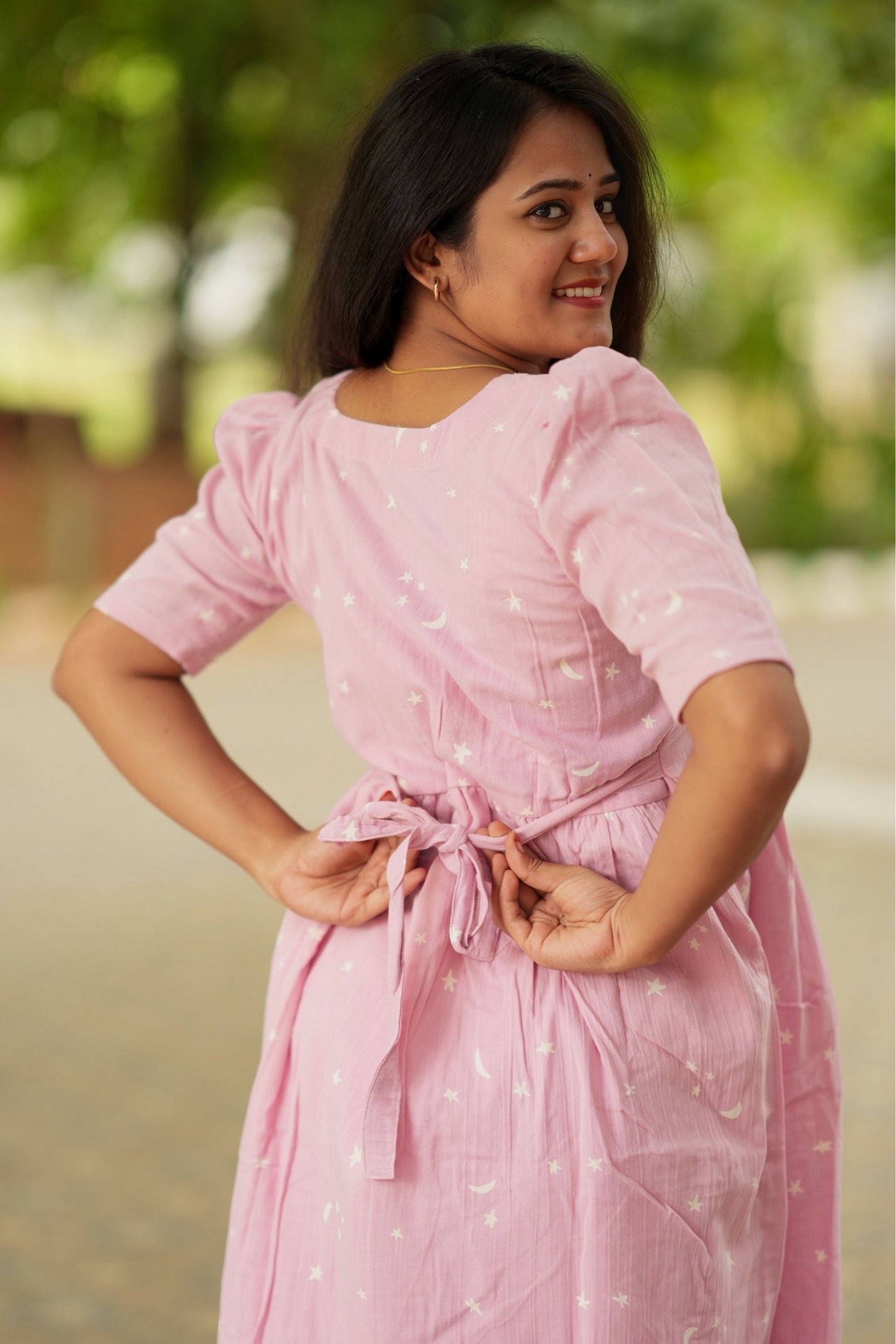 Premium Muslin Cotton (Pink Sky)