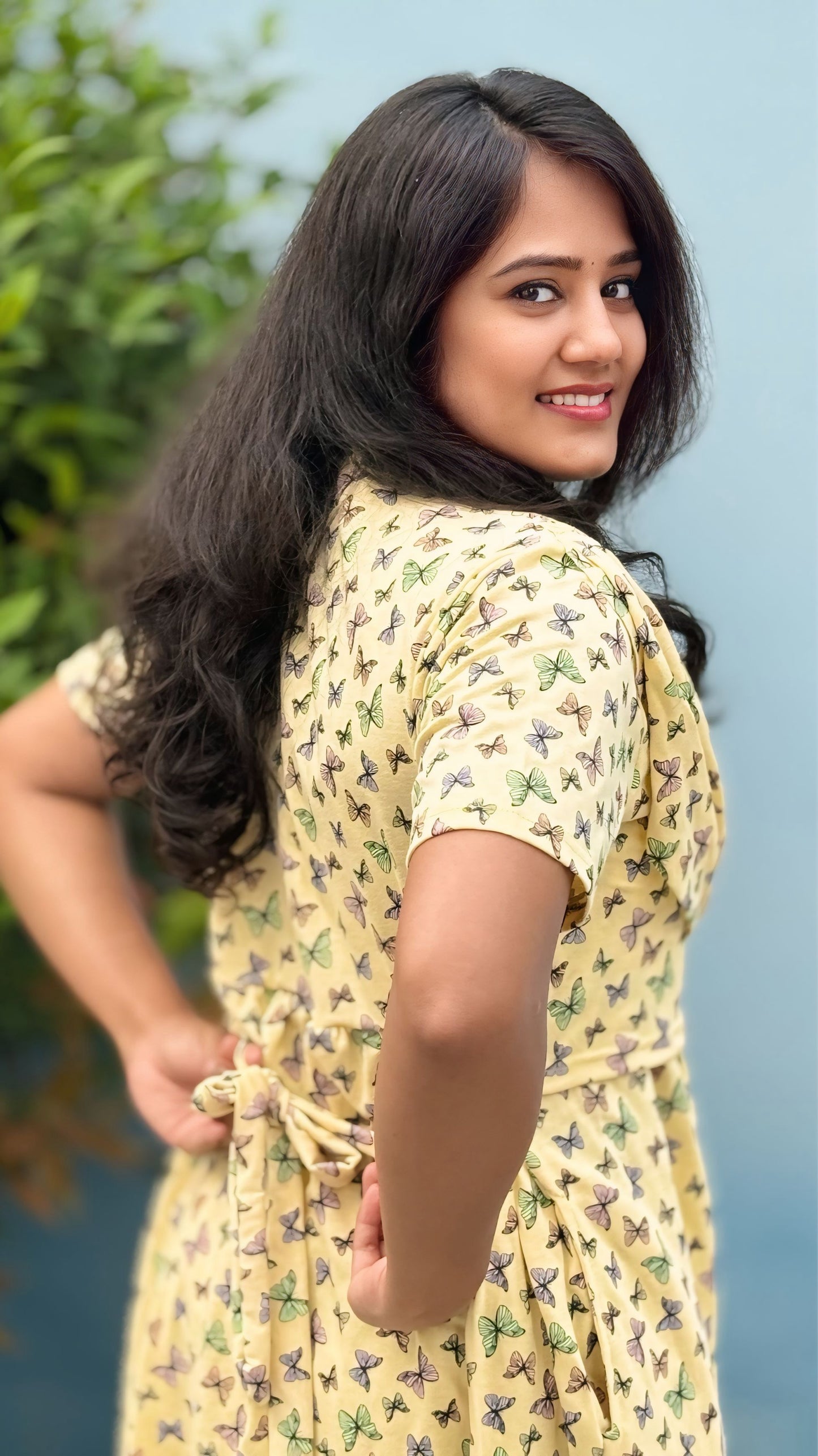 Florelle (Zipless Maternity Shawl)