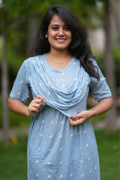 Bella (Zipless Maternity Shawl)