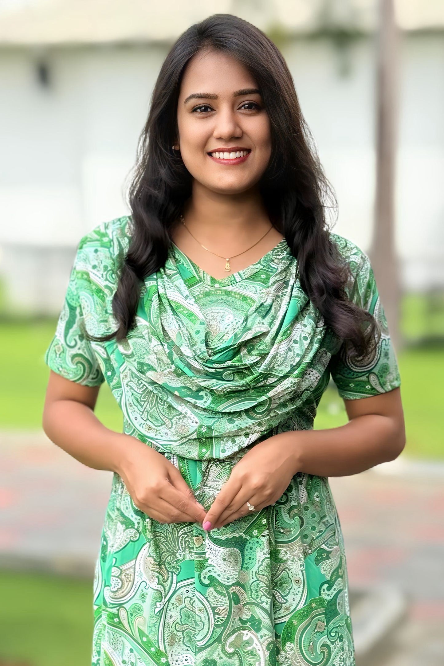 Velmira (Zipless Maternity Shawl)