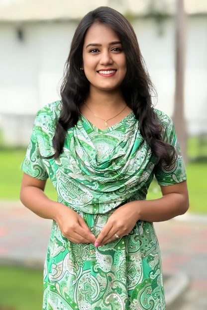 Velmira (Zipless Maternity Shawl)