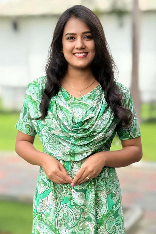 Velmira (Zipless Maternity Shawl)