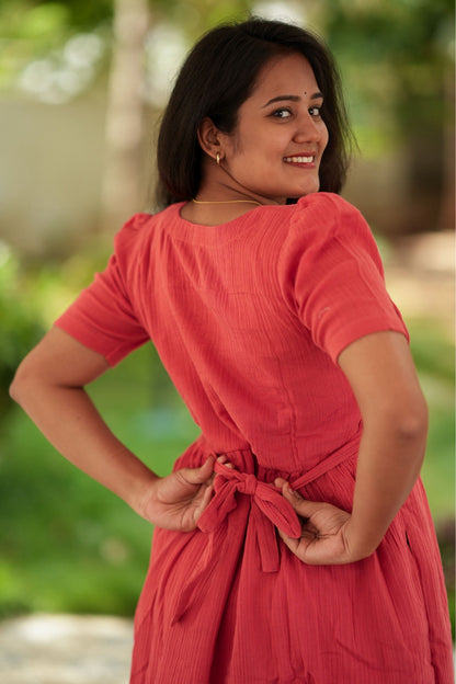 Premium Muslin Cotton (Blush Breeze)