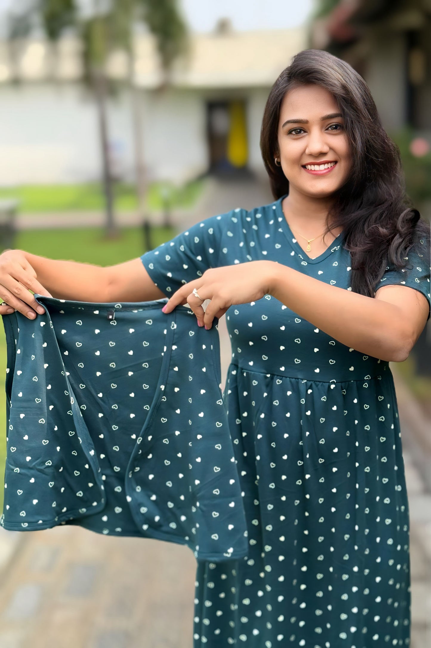 Heartsy (CASUAL LOUNGEWEAR COAT)