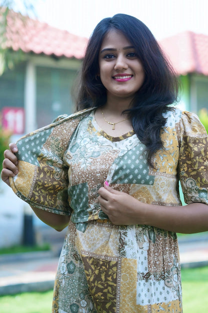 MATERNITY REMOVABLE COAT (PatchLuxe)