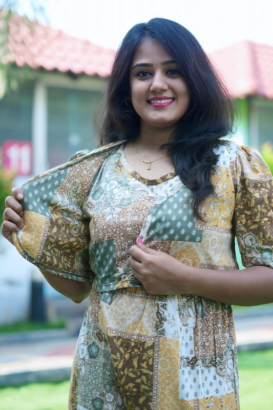 MATERNITY REMOVABLE COAT (PatchLuxe)