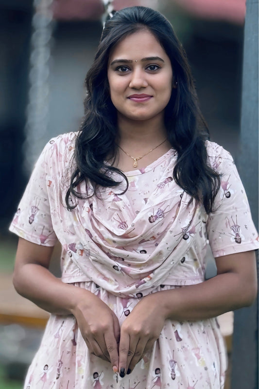 Barbie Sole (Zipless Maternity Shawl)