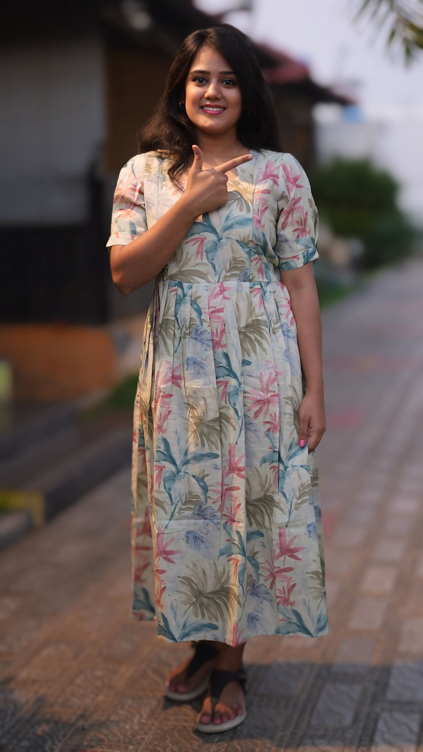 Maternity Cotton Kurti (LuxeLine)