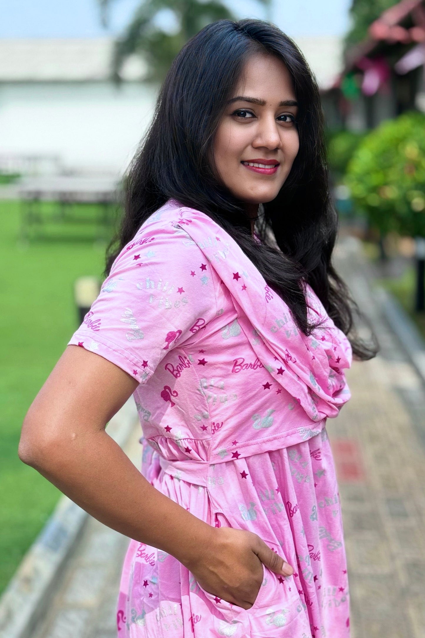 Zipless Maternity Shawl