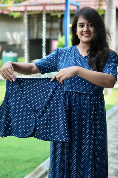 MATERNITY REMOVABLE COAT (Freckled)