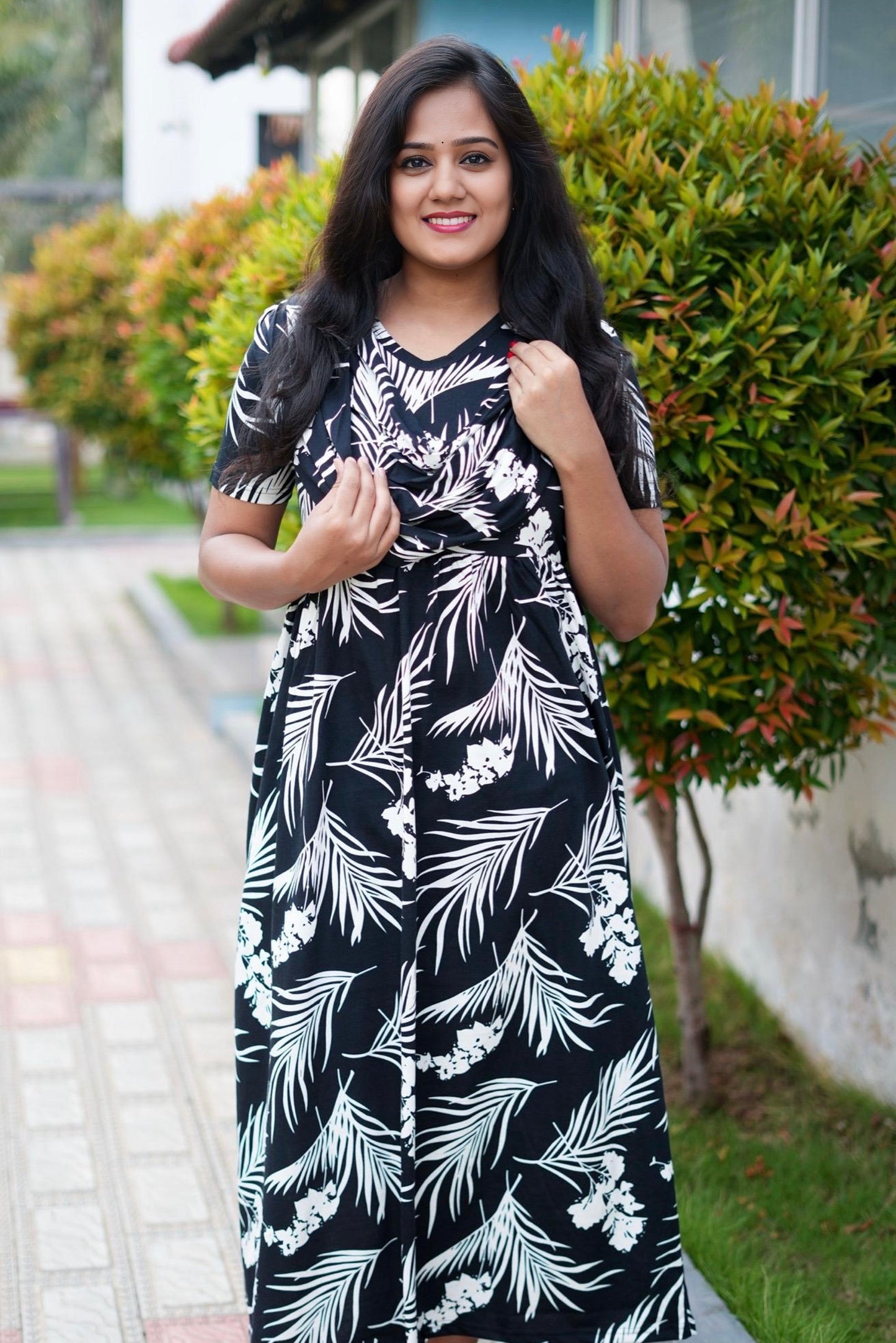 BloomEase
 (Casual Loungewear Shawl)