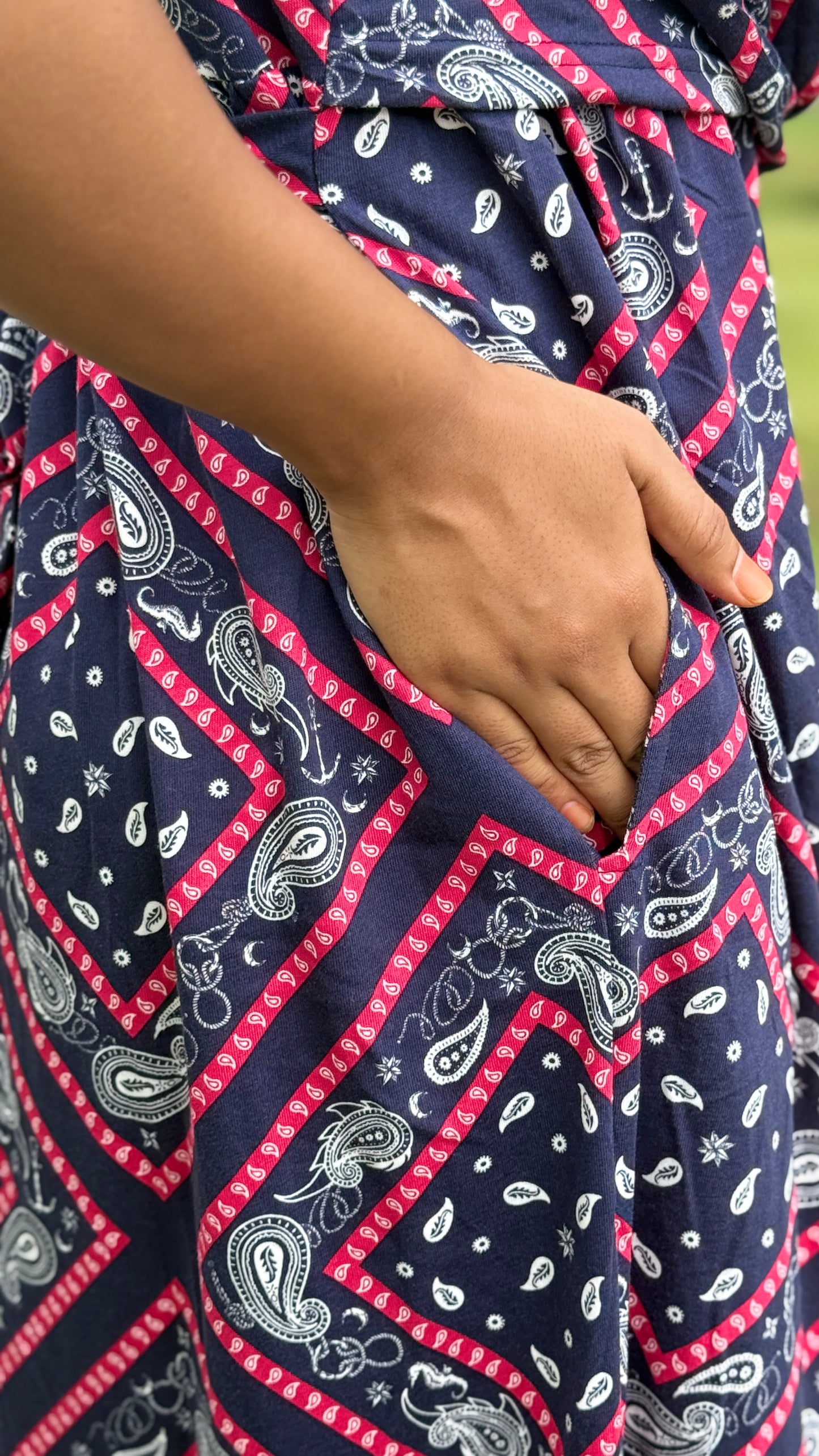 Navy Lati (Zipless Maternity)