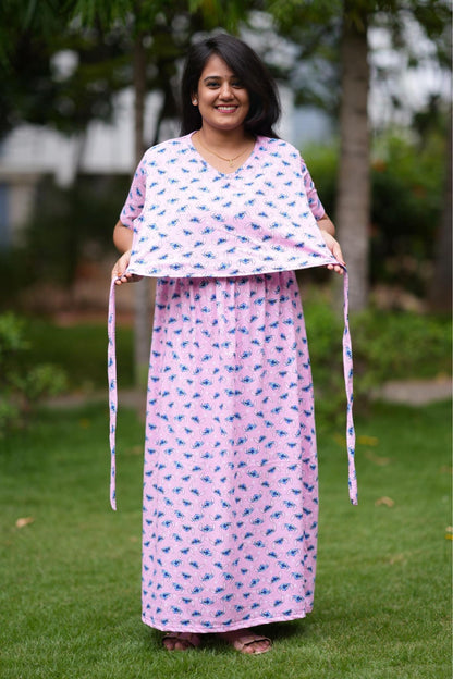 Pre-Booking Baby Pink (Feeding Cover)