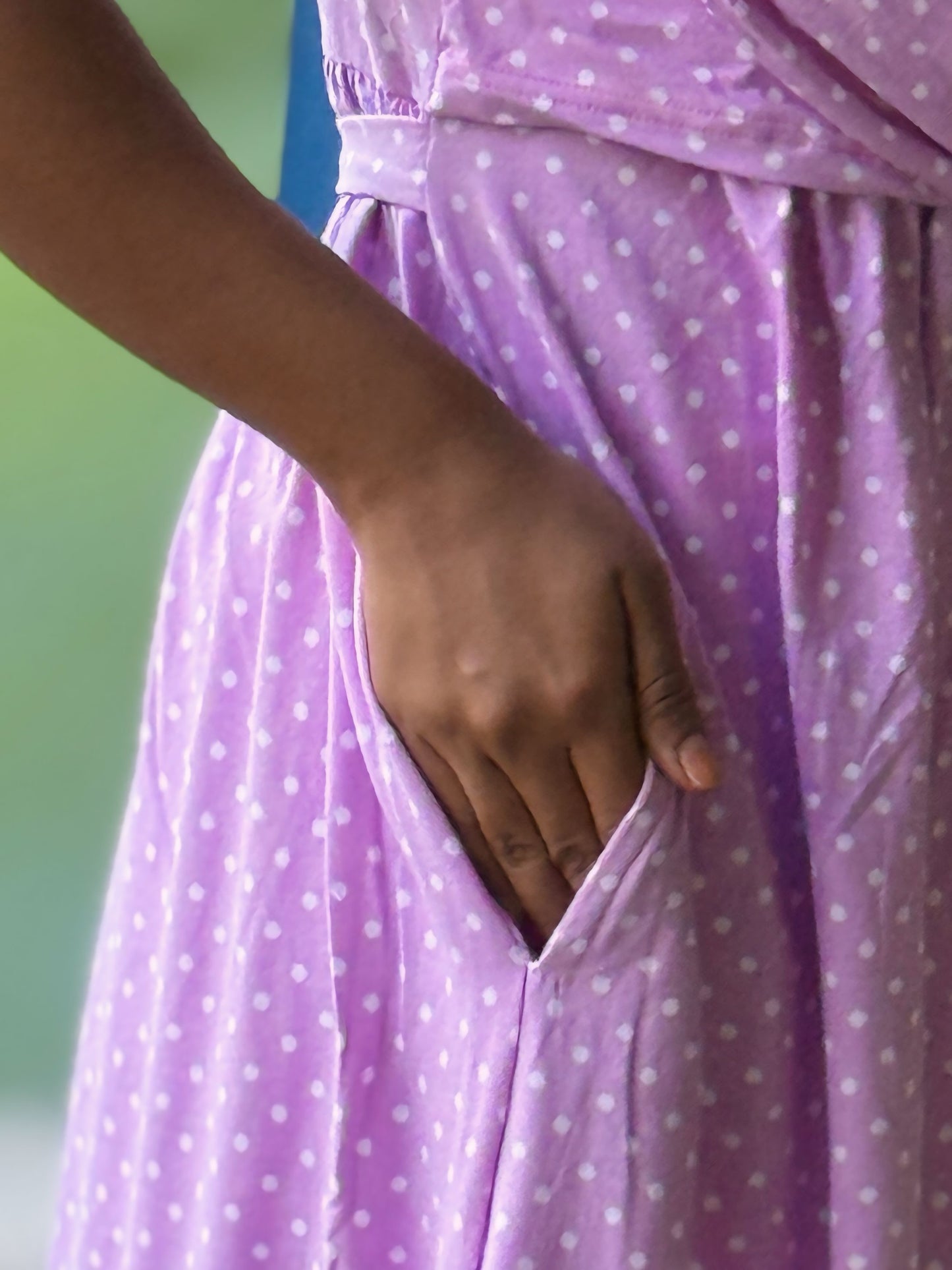 Purple Pop (Zipless Maternity Shawl)