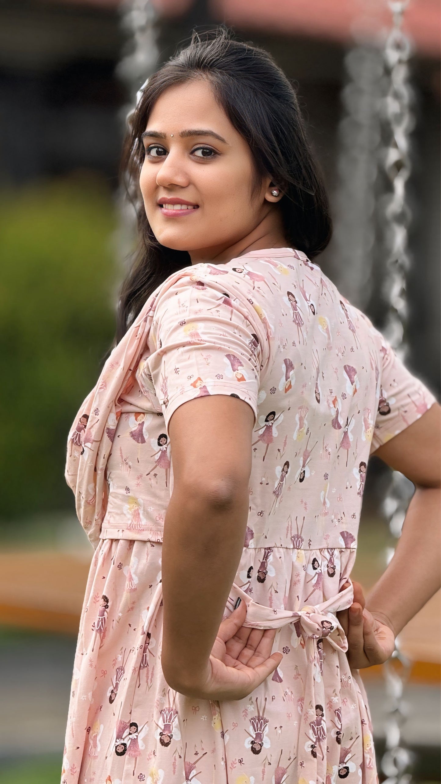 Barbie Sole (Zipless Maternity Shawl)