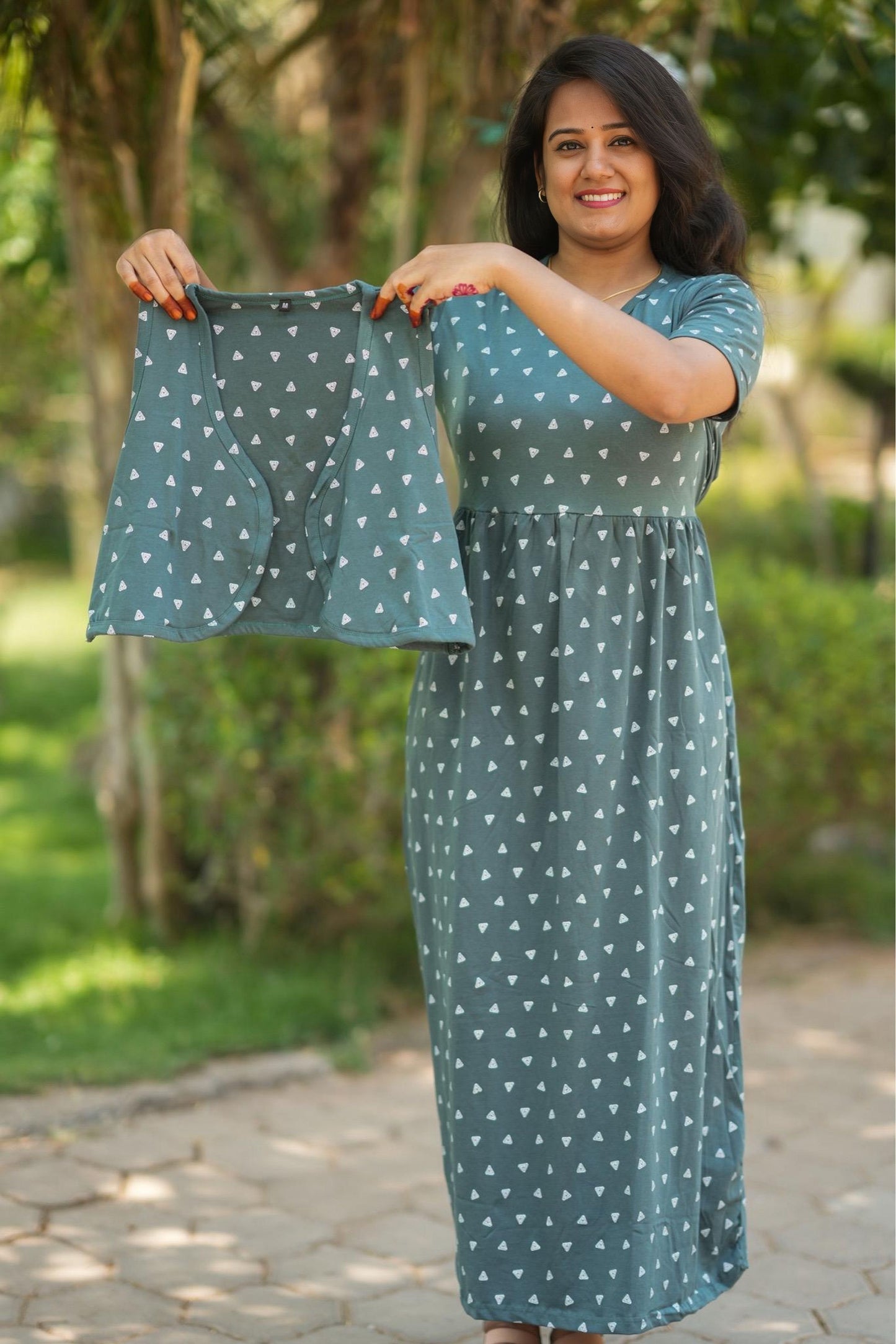 Bottle Green (CASUAL LOUNGEWEAR COAT)