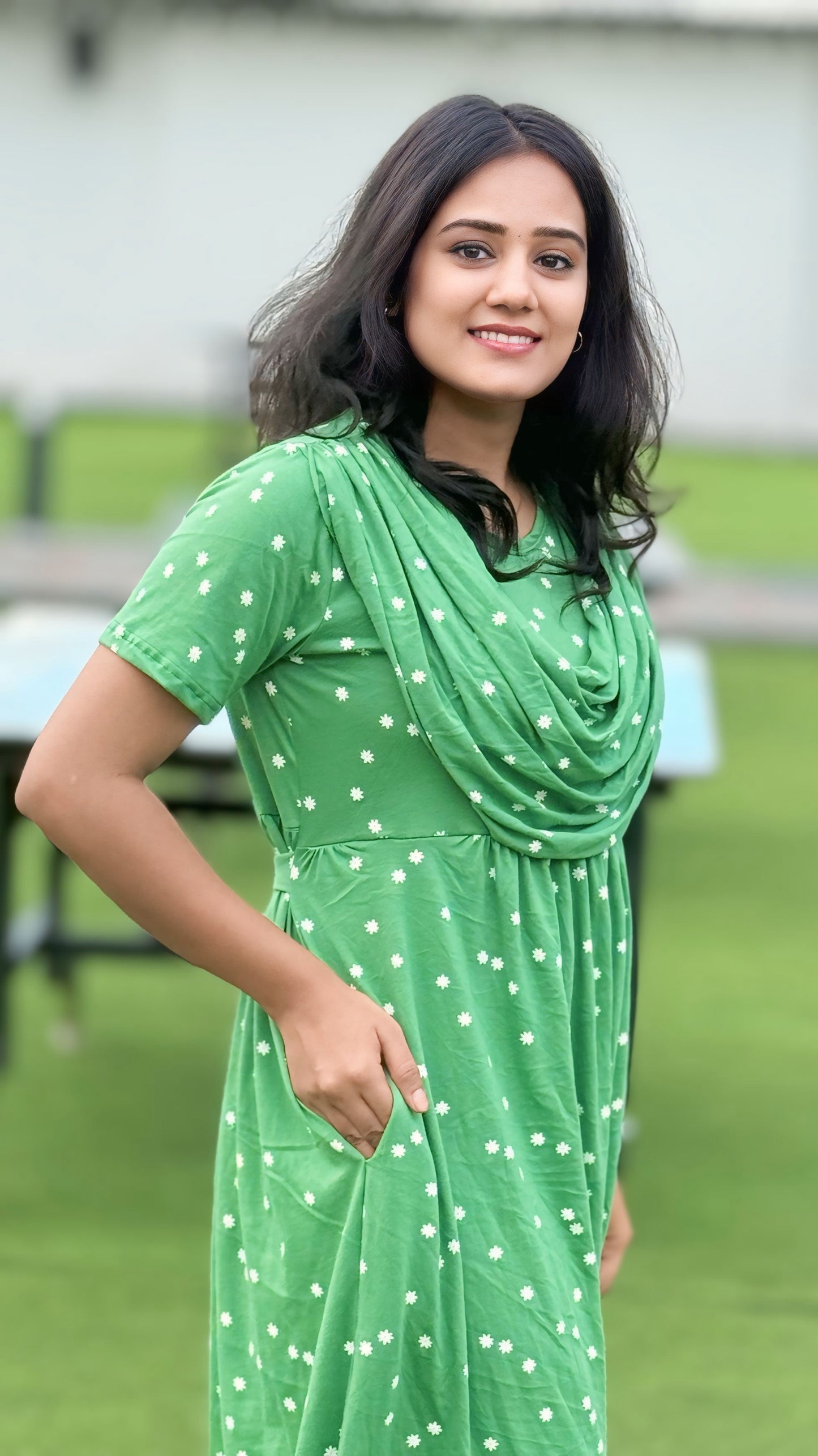 GO GREEN (NON MATERNITY SHAWL)