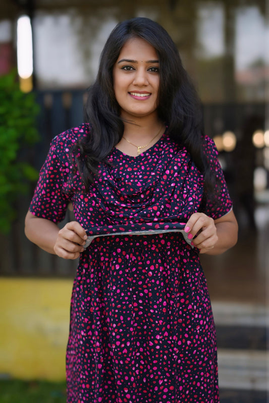 VivaDots (Zipless Maternity Shawl)