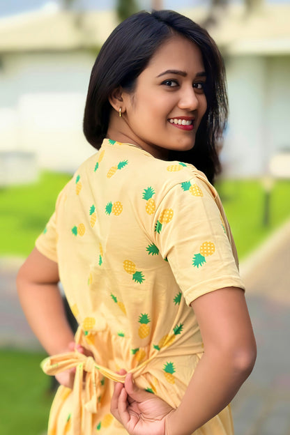 PineGlow (Zipless Maternity Shawl)