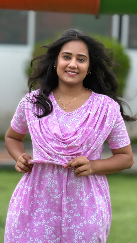 Zipless Maternity Shawl