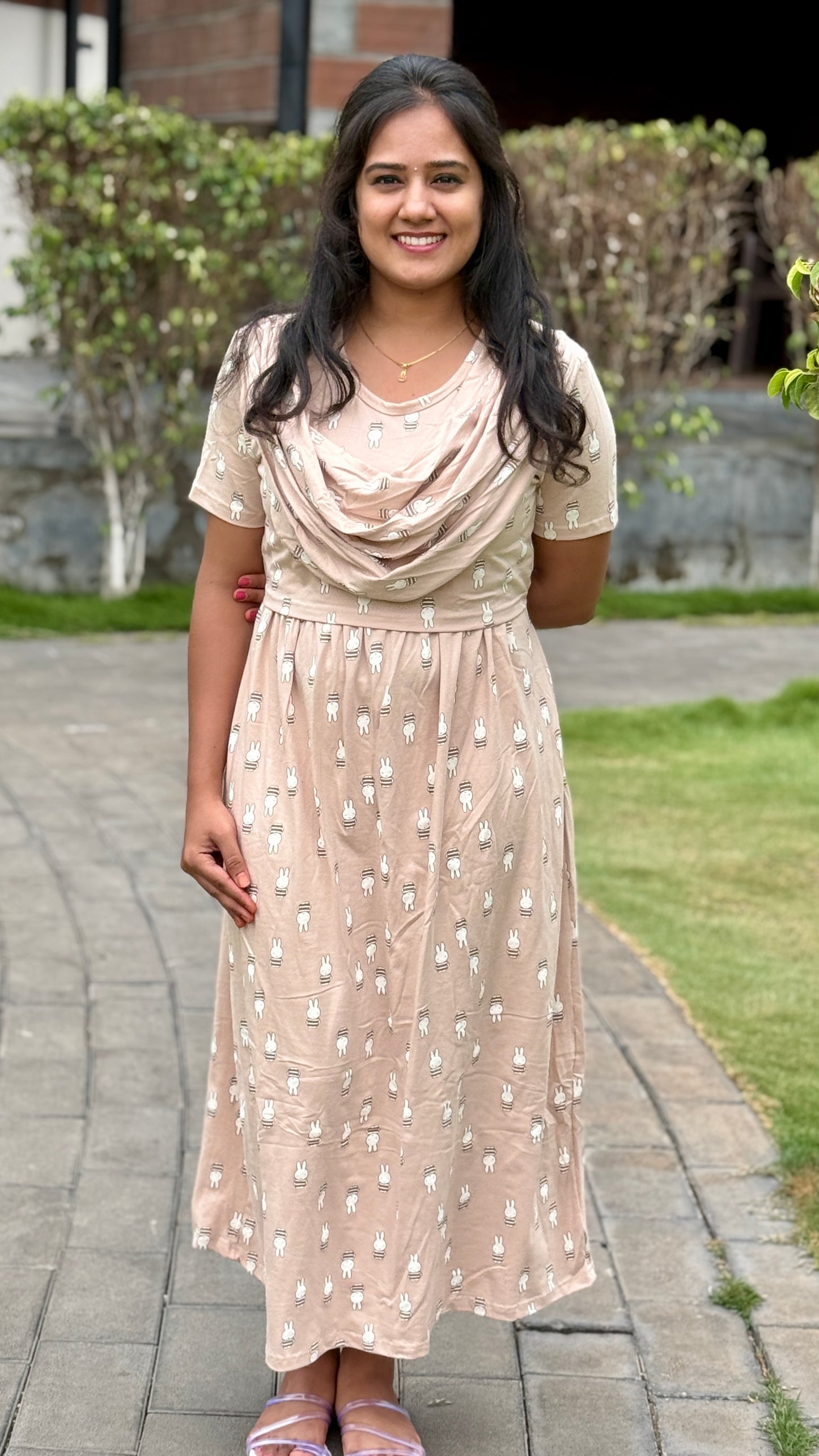 Toy Sandal (Zipless Maternity Shawl)