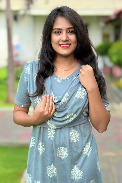 Vibela (Zipless Maternity Shawl)