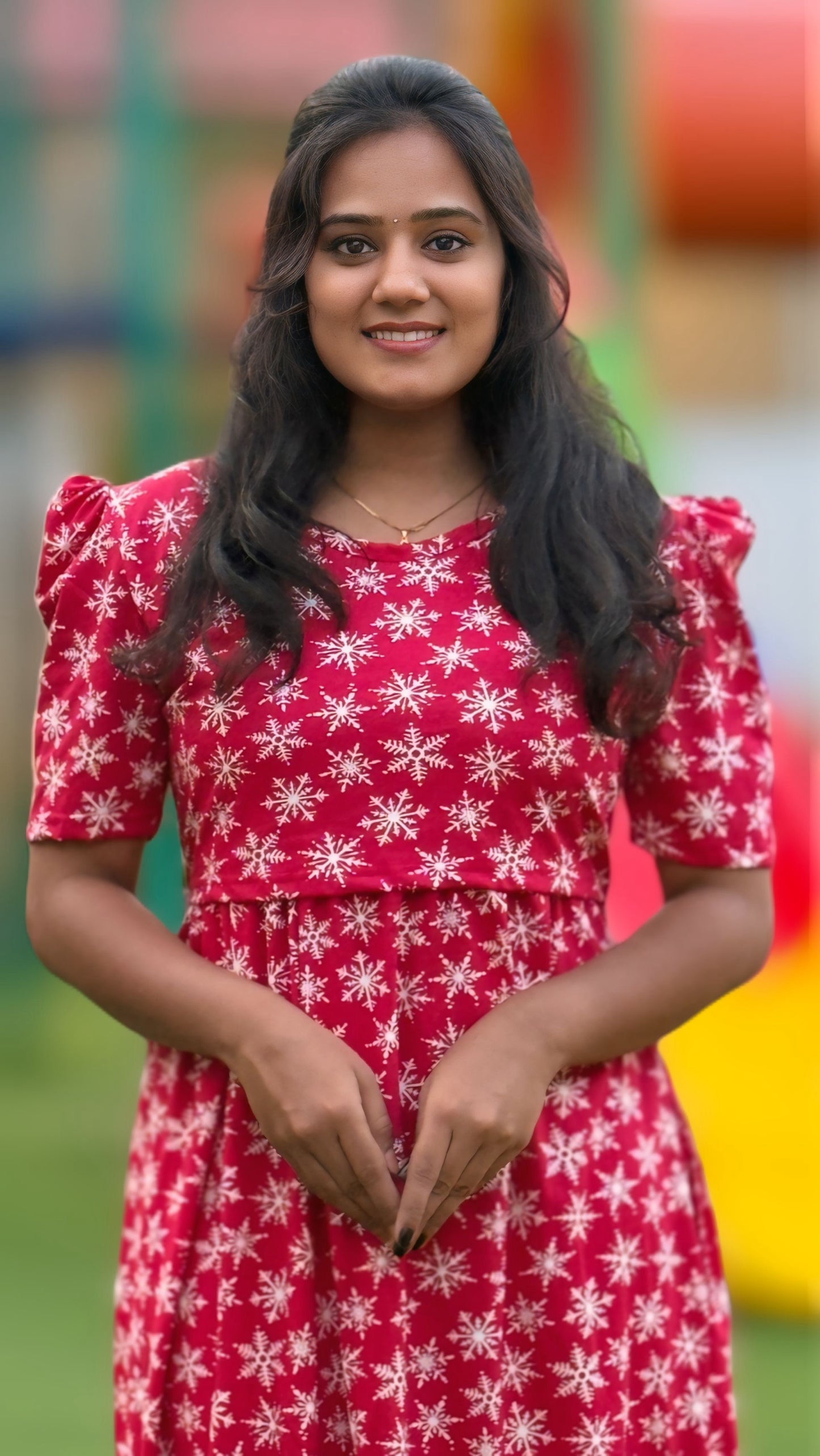 RED AURA (ZIPLESS MATERNITY)