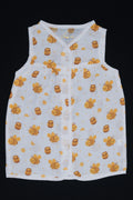 Muslin Frock Front Open