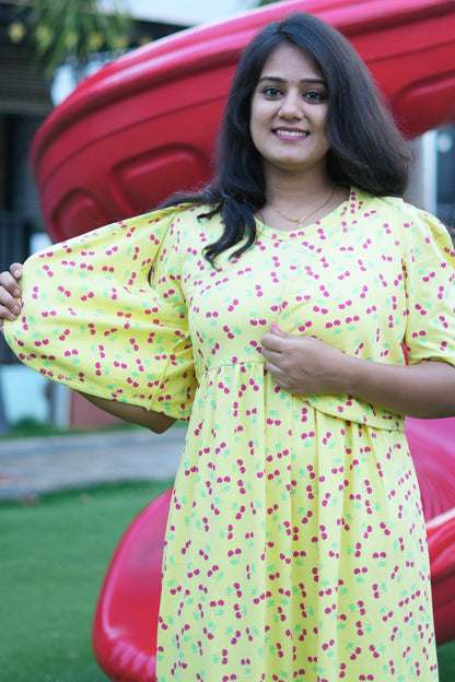 Lemon Luxe (CASUAL LOUNGEWEAR COAT)