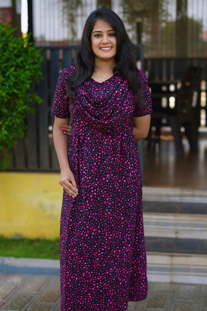 VivaDots (Zipless Maternity Shawl)