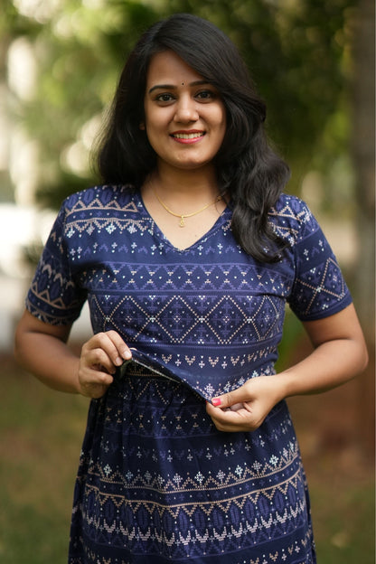 Royal Indigo  (Zipless Maternity)