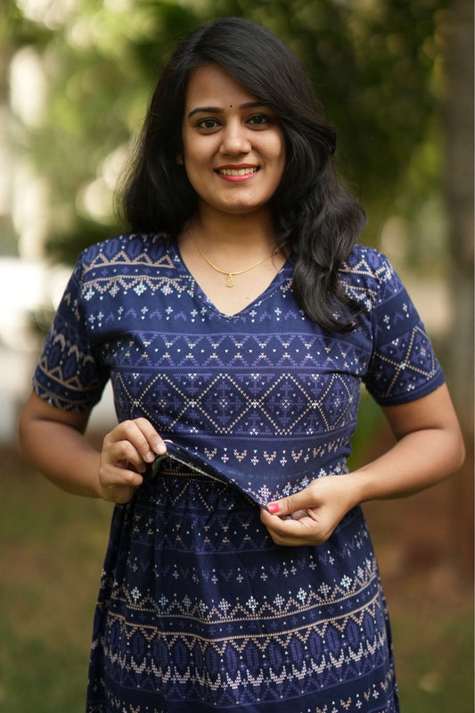 Royal Indigo  (Zipless Maternity)