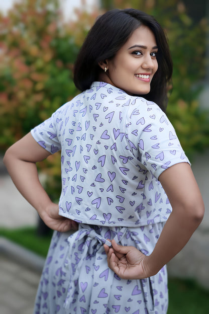 Lavéna (CASUAL LOUNGEWEAR COAT)