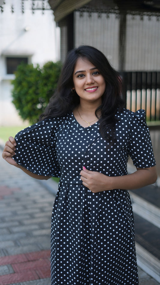 MATERNITY COAT (ClassicPolka)