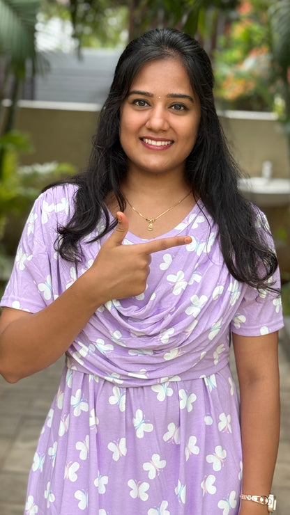 Zipless Maternity Shawl