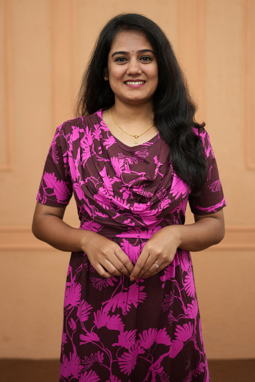 EVELYN (Zipless Maternity Shawl)