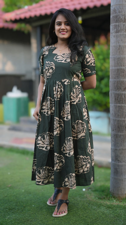 Maternity Cotton Kurti (Emeraluxe)