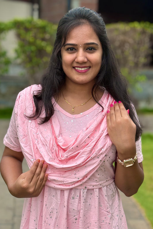 Zipless Maternity Shawl