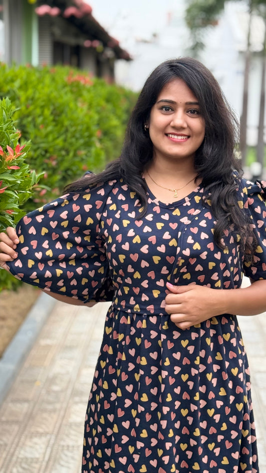 (MATERNITY WITH COAT ( HEARTIQUE )