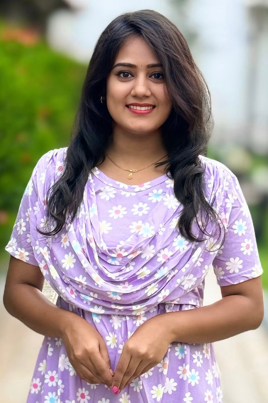 Zipless Maternity Shawl