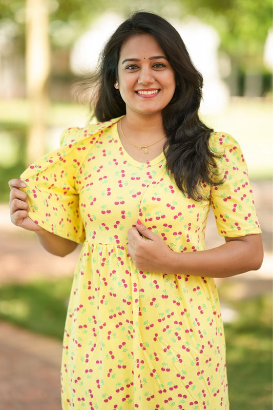 Lemon Luxe (CASUAL LOUNGEWEAR COAT)