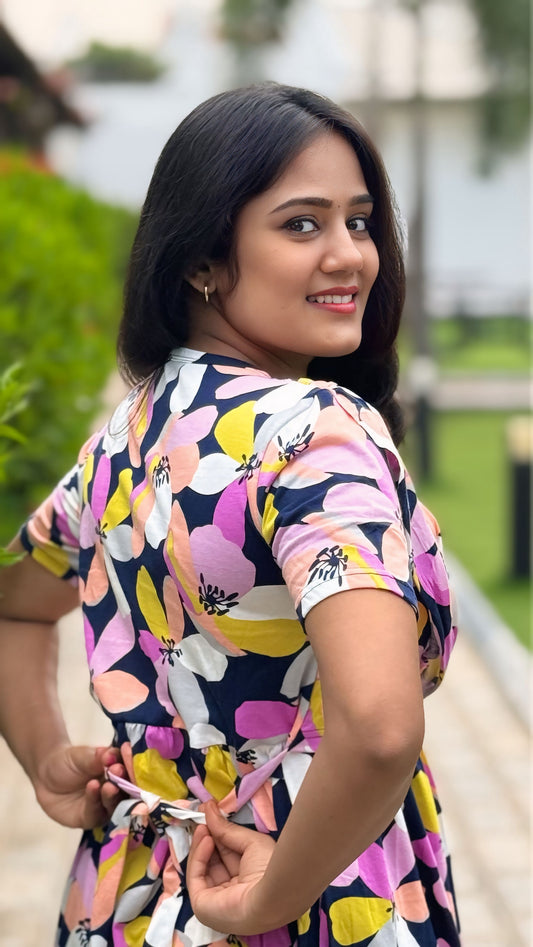 Bloomora (Zipless Maternity Shawl)